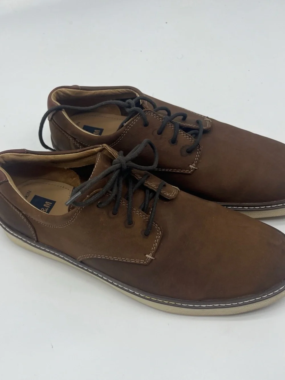 Brown Lace-Up Men's Casual Shoes